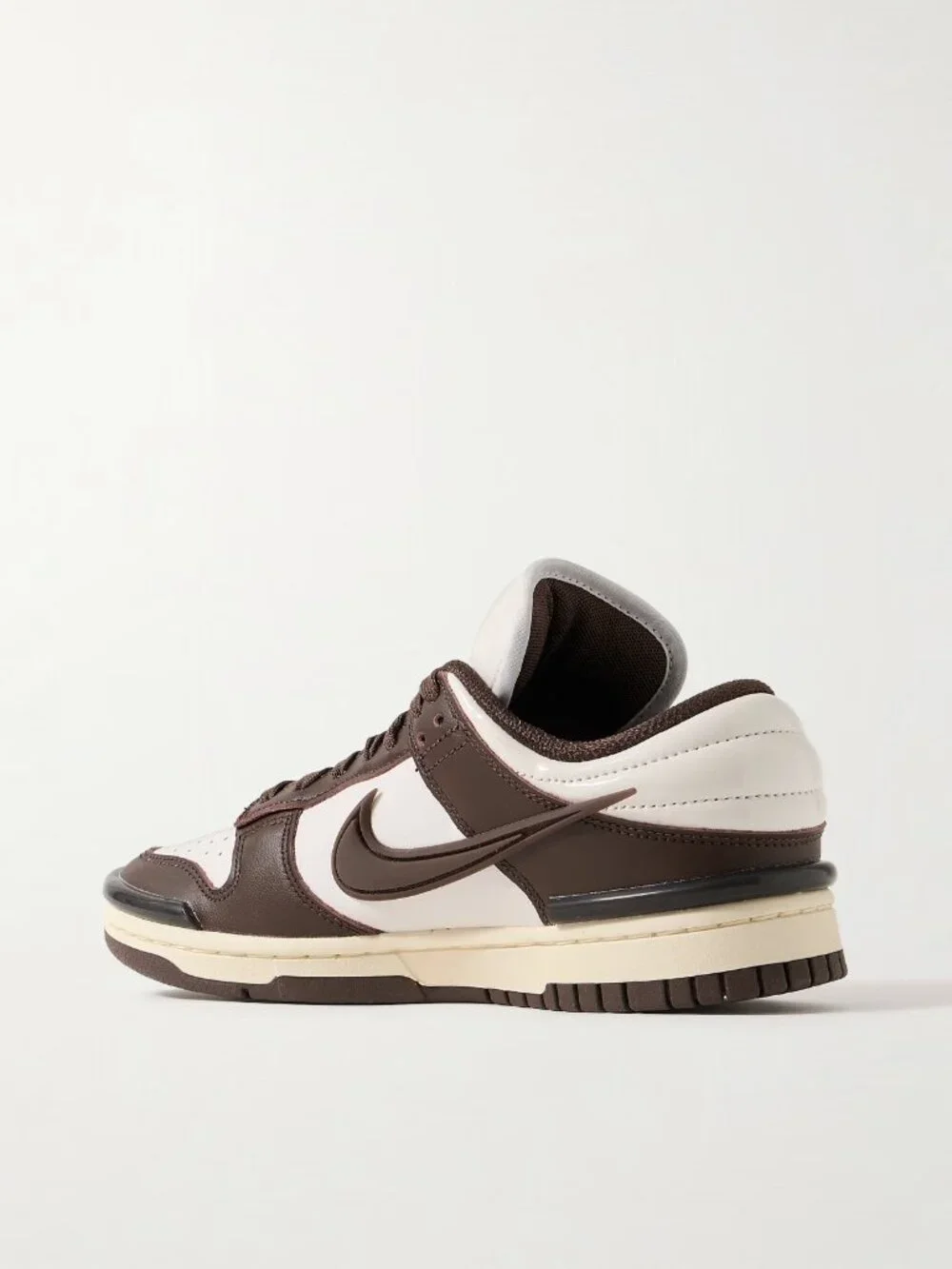 Nike Dunk Low Twist Chocolate Brown White Women’s Sneakers US 10 NIB